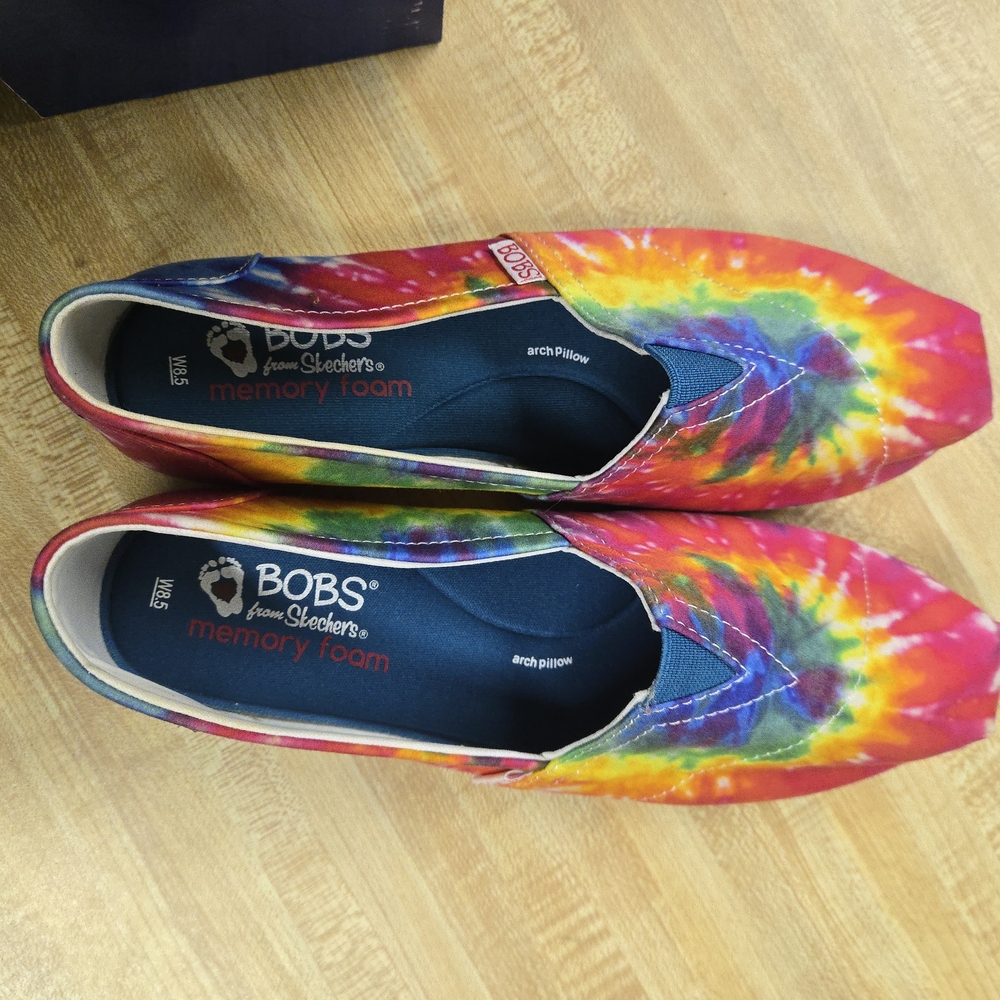Skechers Women's Tie-Dye Slip-On Shoes